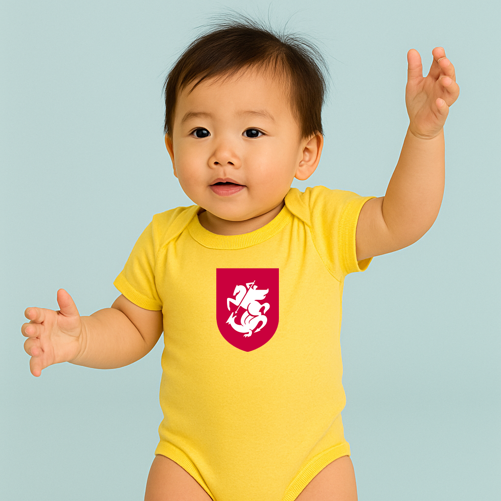 Georgia National Soccer Team Baby Romper Onesie