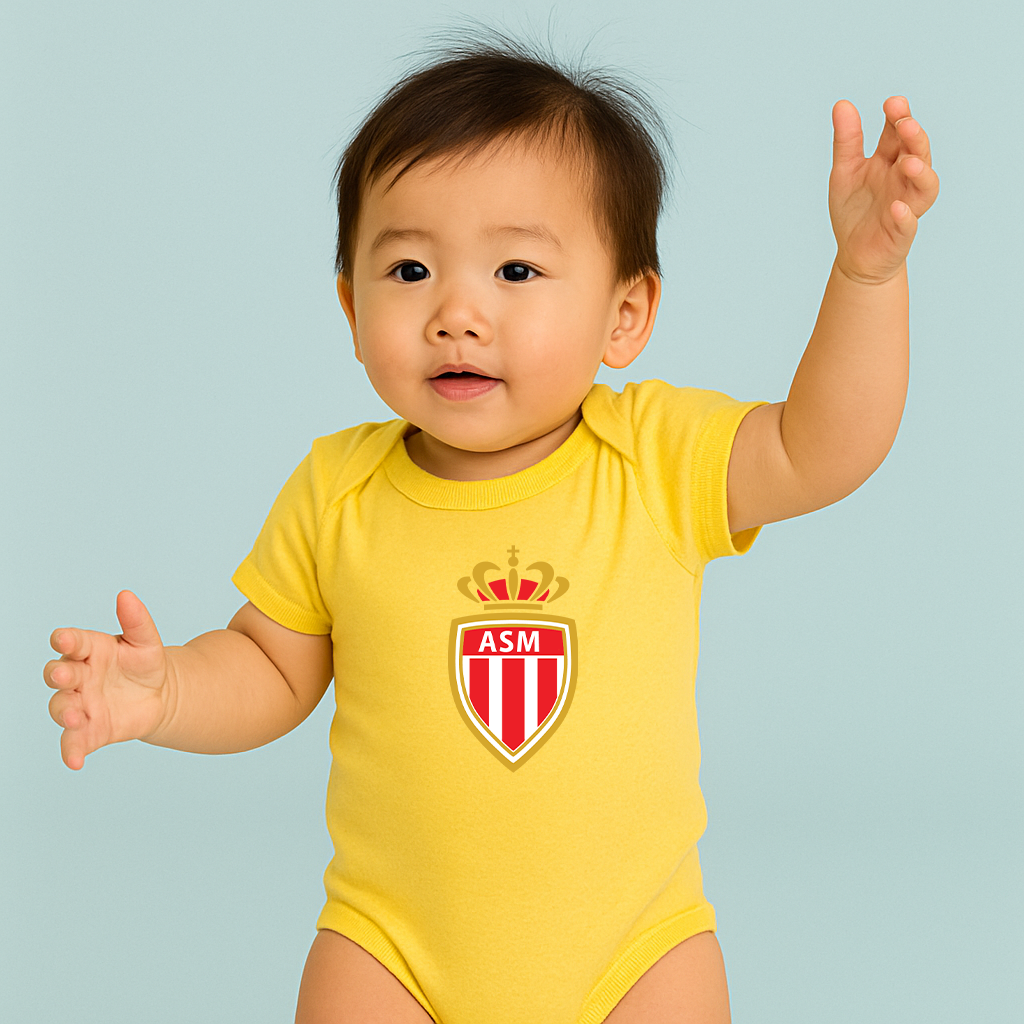 AS Monaco FC Baby Romper Onesie