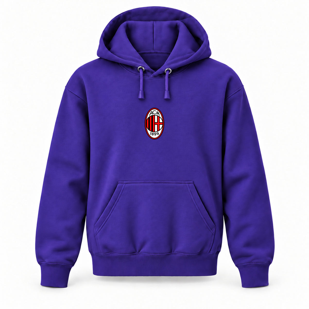 AC Milan Soccer - Youth Large Hoodie (Ages 10–12) | Color: Purple