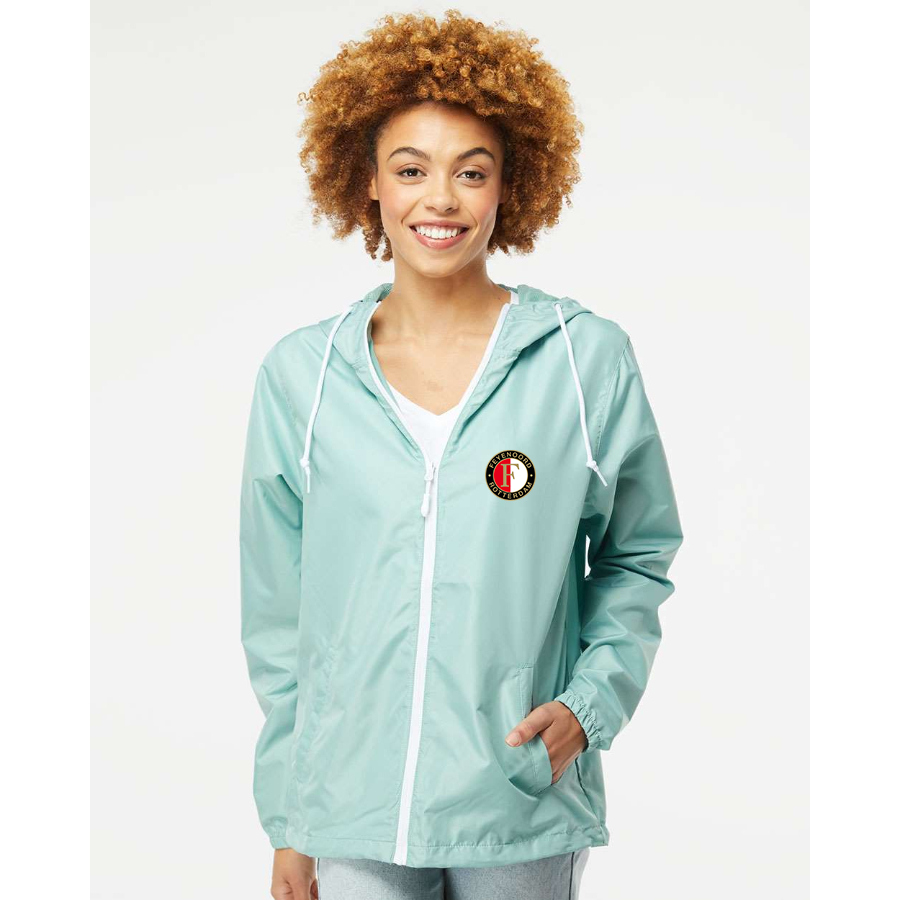 Men’s Feyenoord FC - Independent Trading Co. - Lightweight Windbreaker Full-Zip Jacket - EXP54LWZ