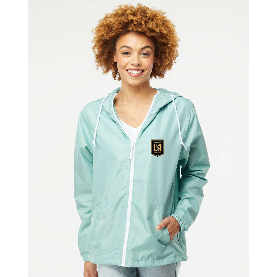 Men’s LAFC Los Angeles Football Club- Independent Trading Co. - Lightweight Windbreaker Full-Zip Jacket - EXP54LWZ