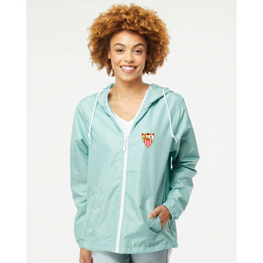Men’s Sevilla FC - Independent Trading Co. - Lightweight Windbreaker Full-Zip Jacket - EXP54LWZ