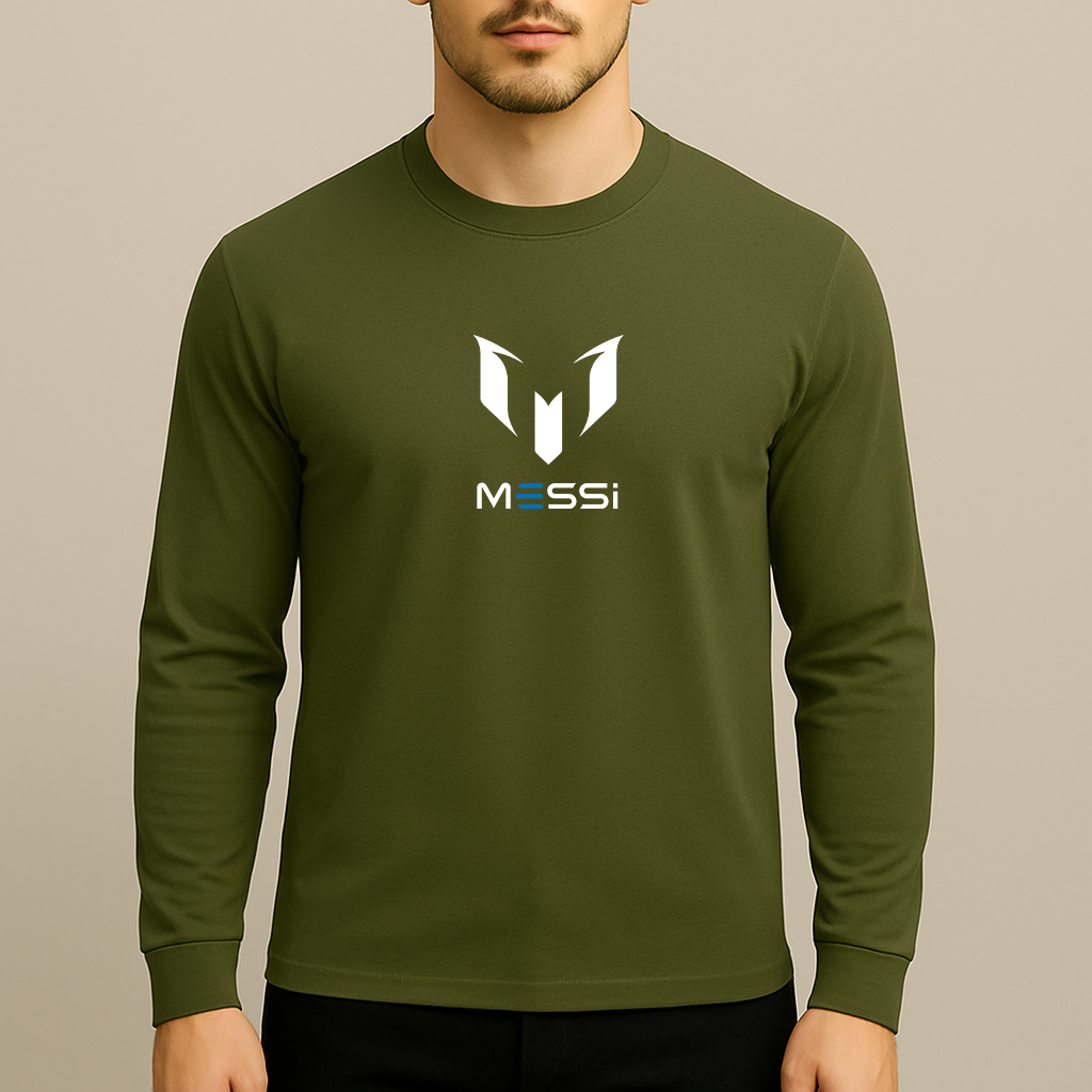 Men's Lionel Messi Air Messi Soccer Long Sleeve T-Shirt