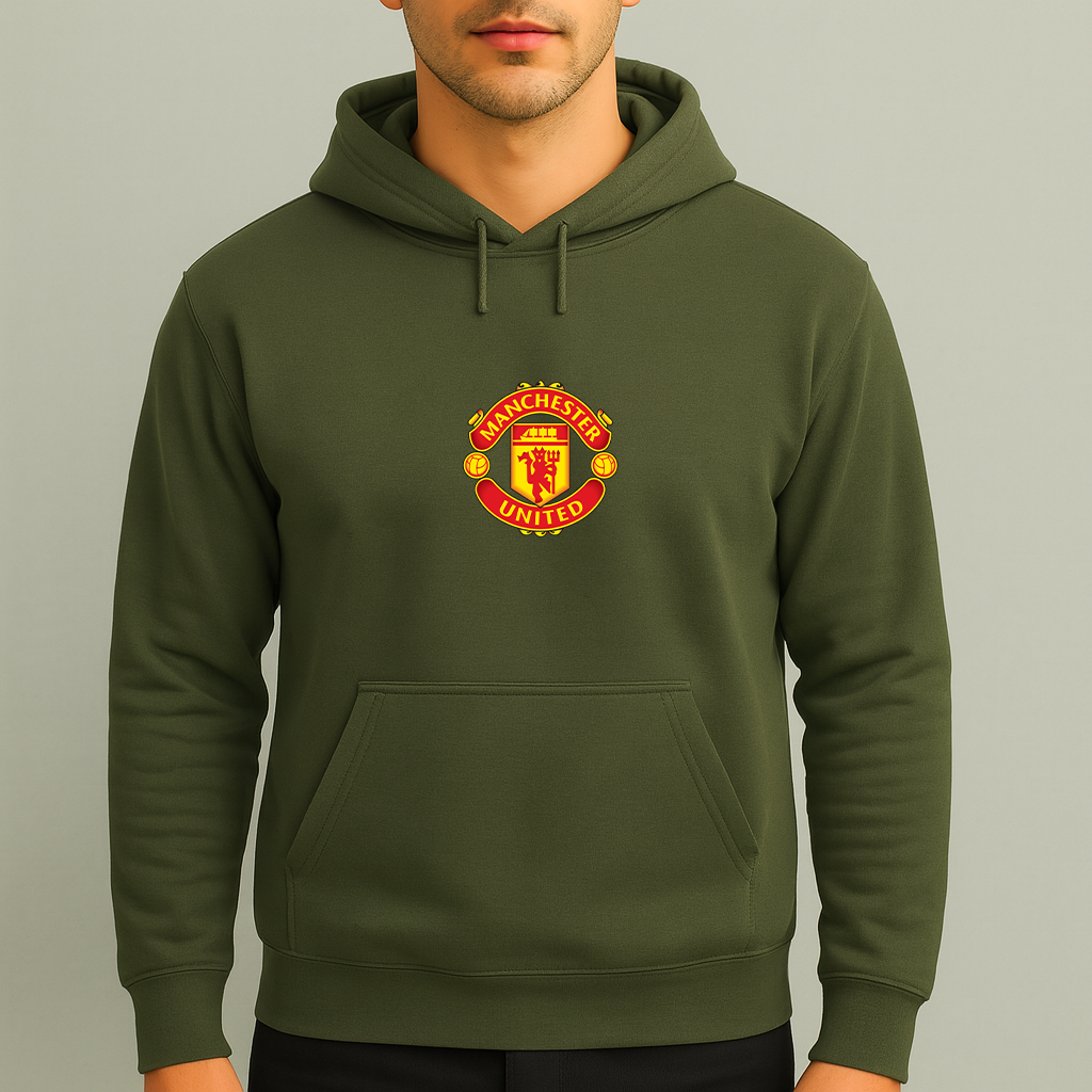 Men’s Manchester United Soccer Pullover Hoodie
