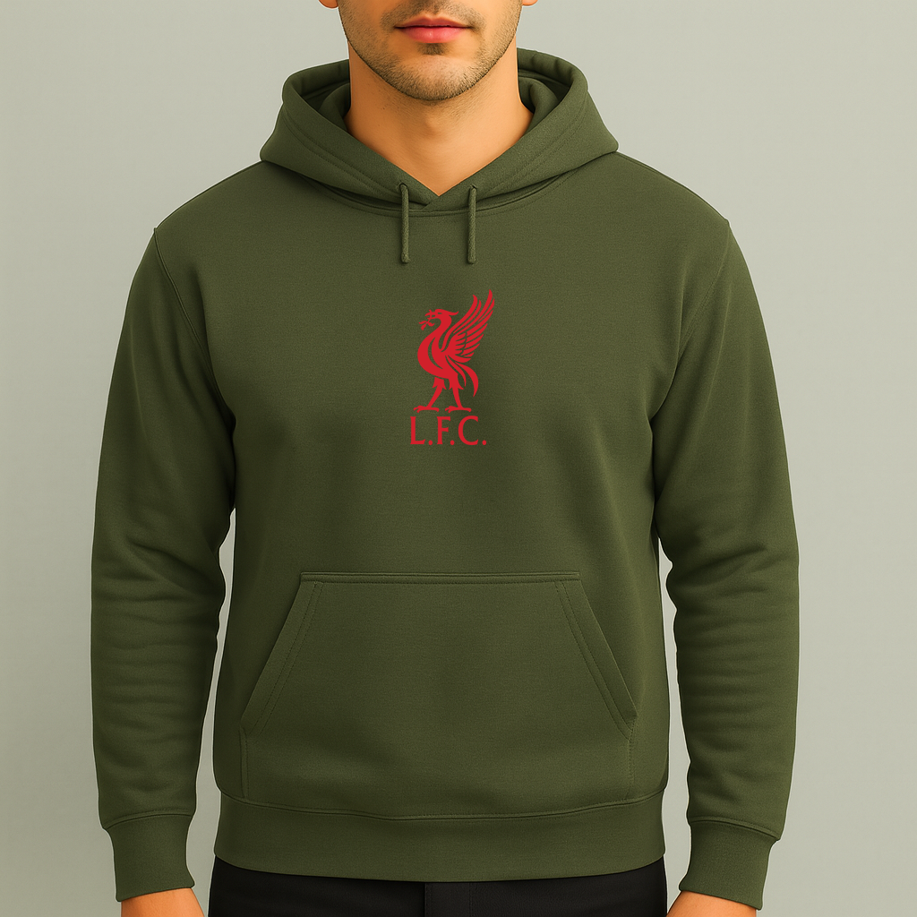 Men's Liverpool L.F.C. Soccer Pullover Hoodie