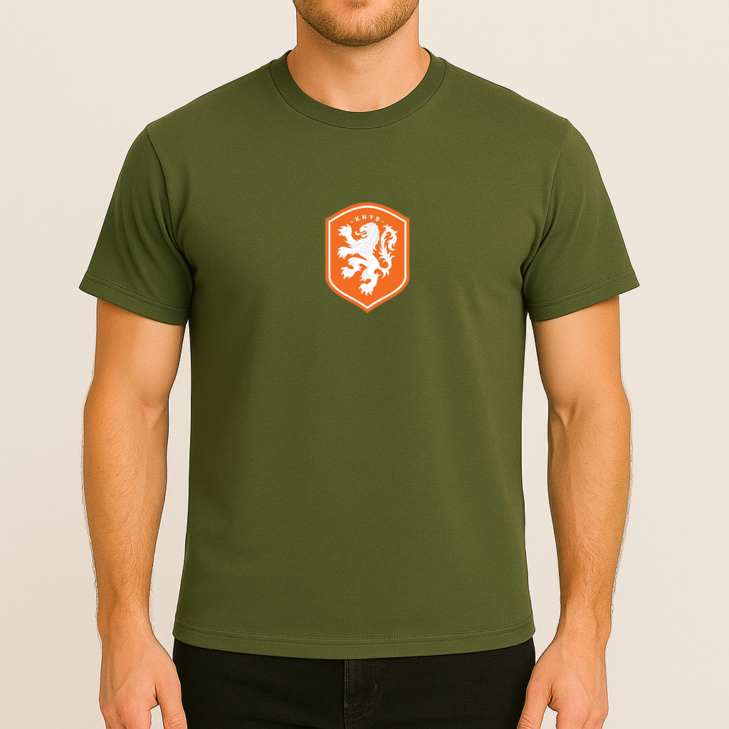Men's Netherlands National Soccer Team Cotton T-Shirt