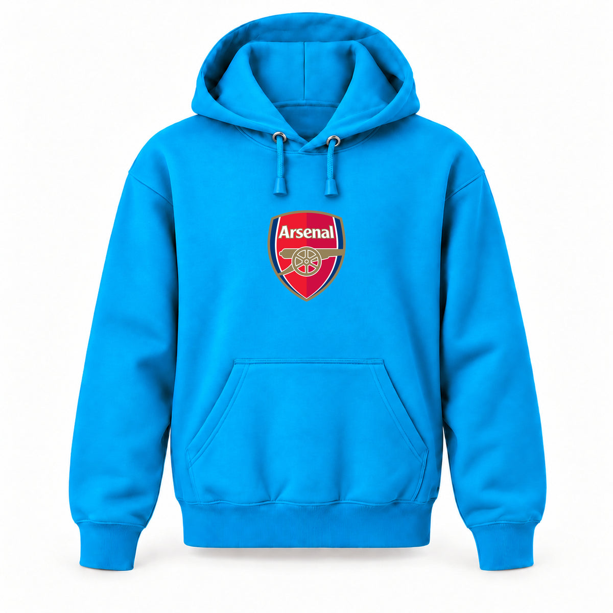 Arsenal Soccer - Youth Large Hoodie (Ages 10–12) | Color: Turquoise
