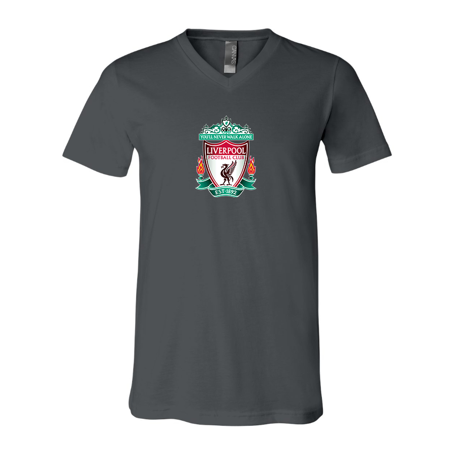 Men’s Liverpool Football Club Est.1892 - BELLA + CANVAS - Jersey V-Neck Tee - 3005