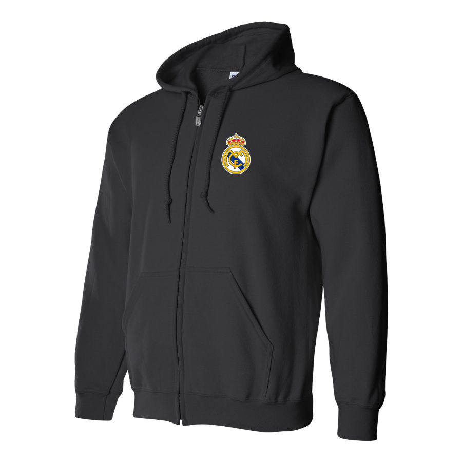 Men’s Real Madrid Soccer Zipper Hoodie