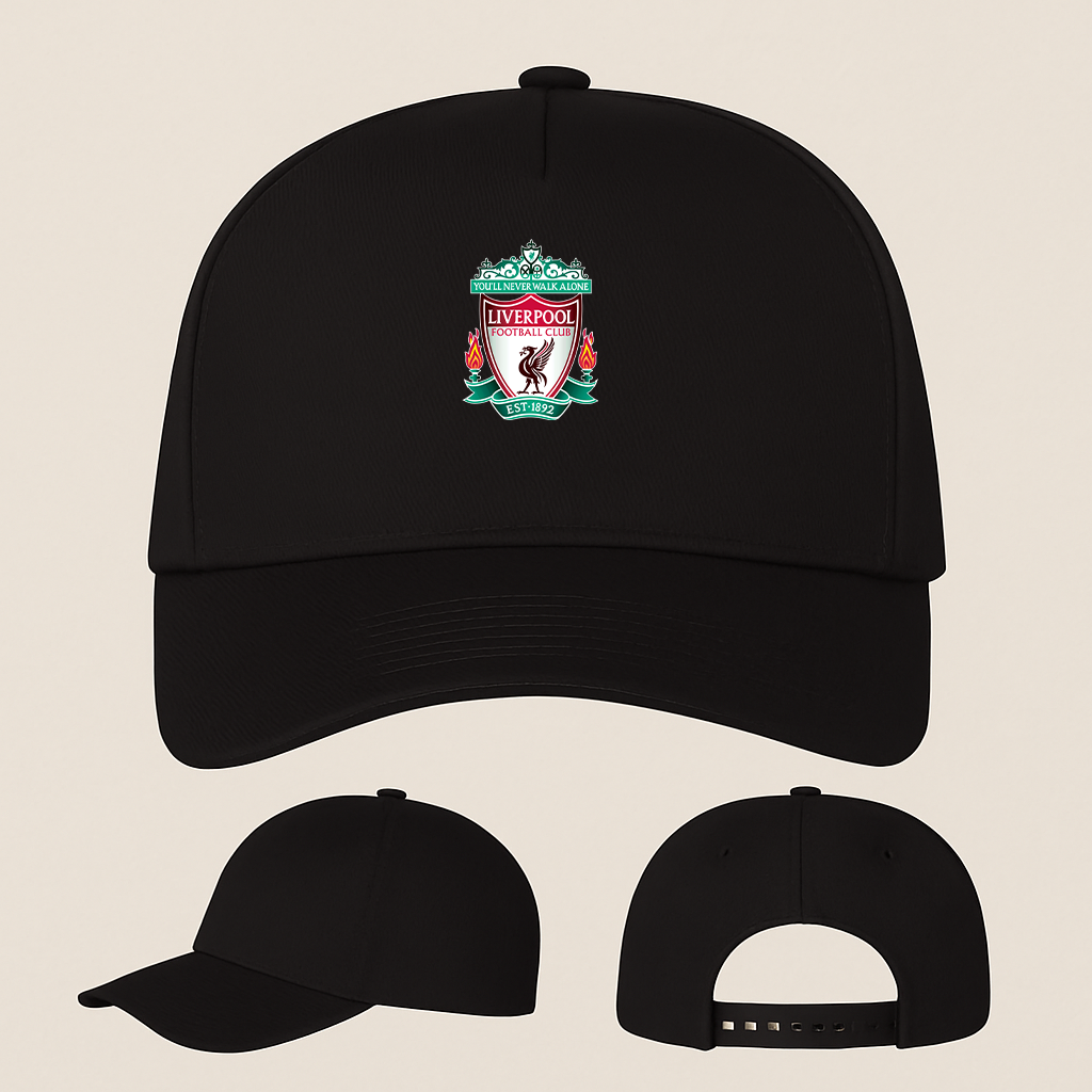 Liverpool Football Club Est.1892 Five Panel Twill Snapback Cap