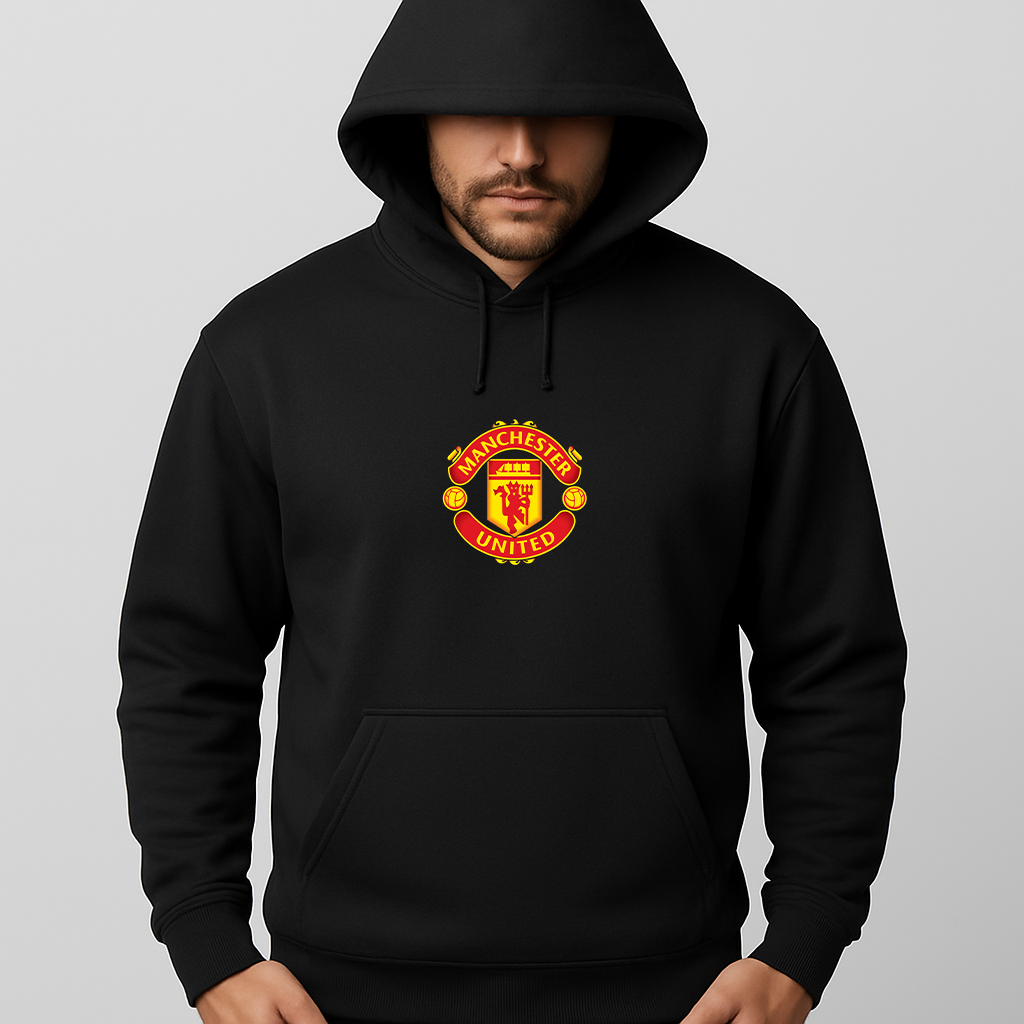Men’s Manchester United Soccer Pullover Hoodie