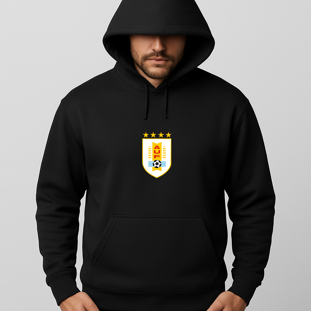 Men's Uruguay National Soccer Team Pullover Hoodie