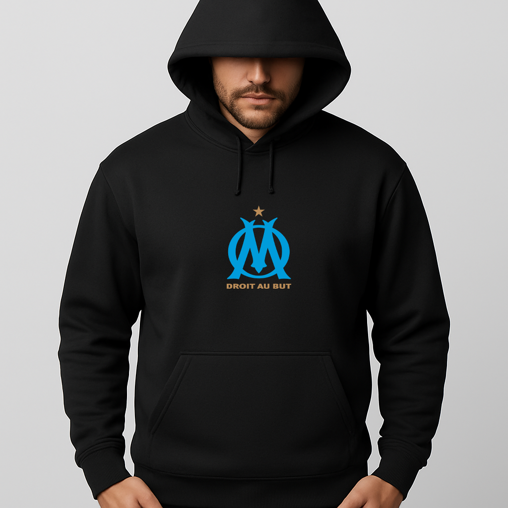 Men's Olympique de Marseille FC Pullover Hoodie