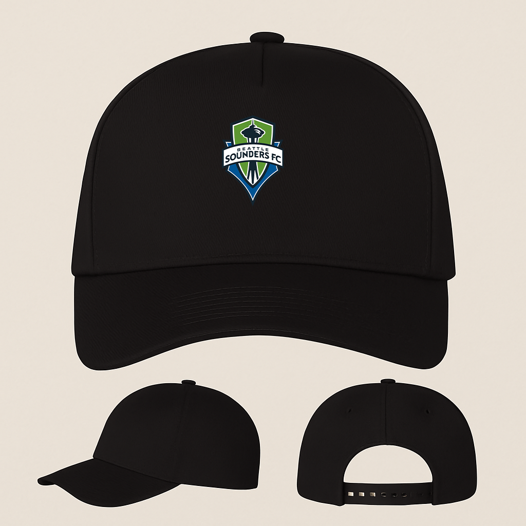 Seattle Sounders FC Five Panel Twill Snapback Cap