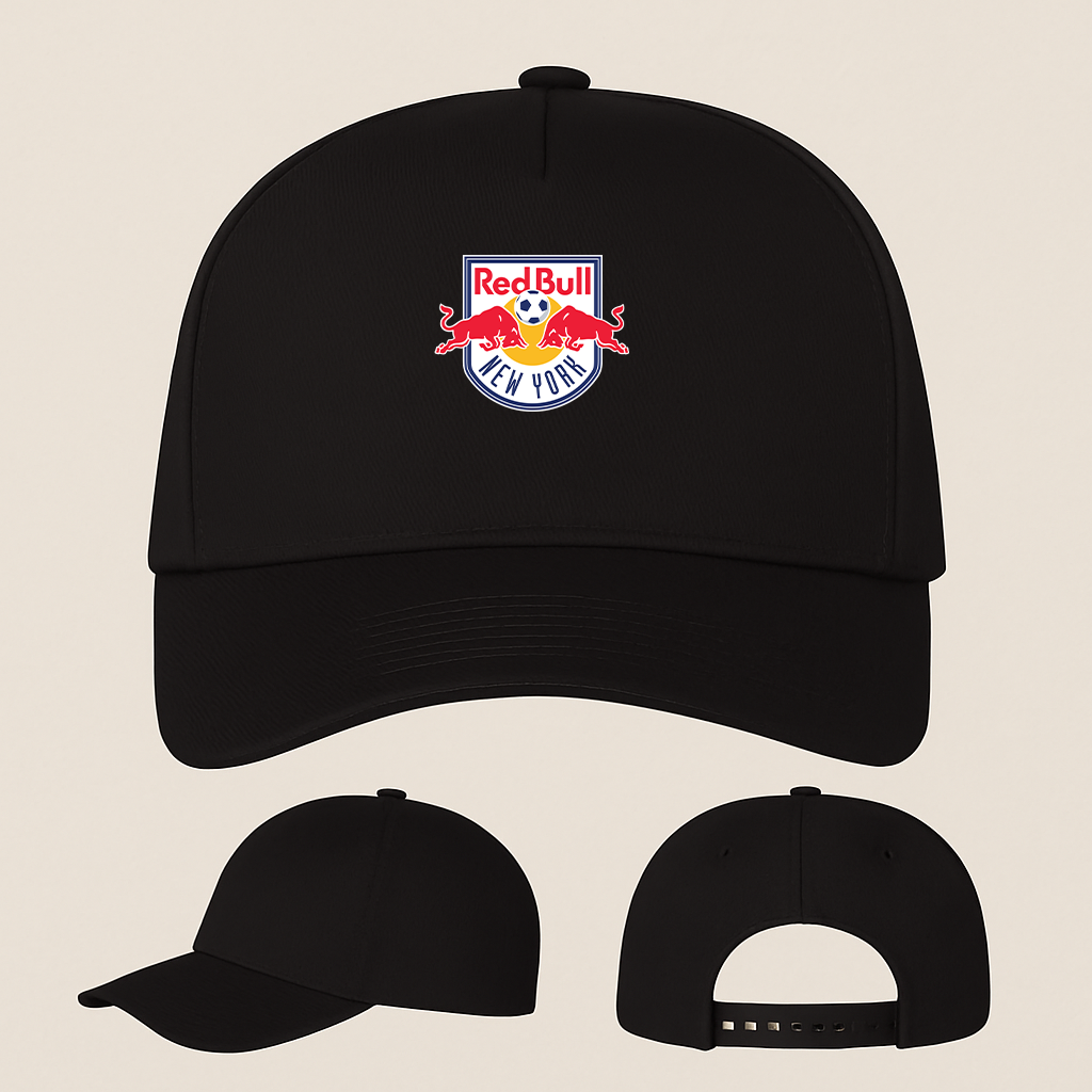 New York Red Bulls FC Five Panel Twill Snapback Cap
