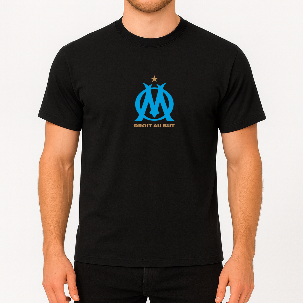 Men's Olympique de Marseille FC Cotton T-Shirt