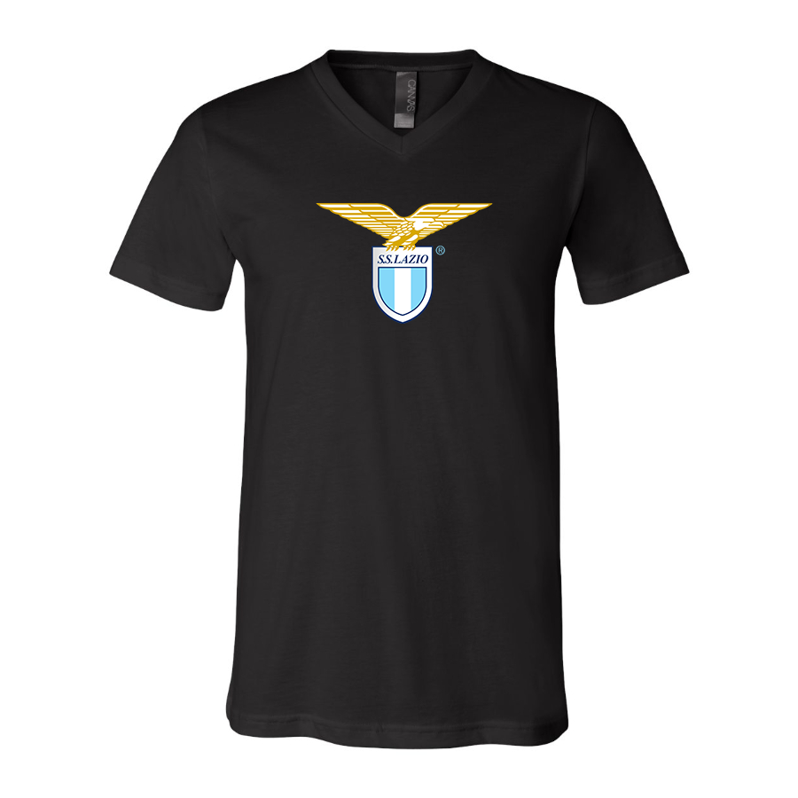 Men’s Lazio FC - BELLA + CANVAS - Jersey V-Neck Tee - 3005