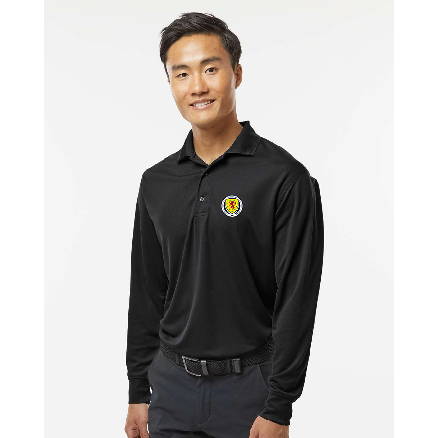 Men's Scotland National Soccer Team - Paragon - Prescott Long Sleeve Polo - 110