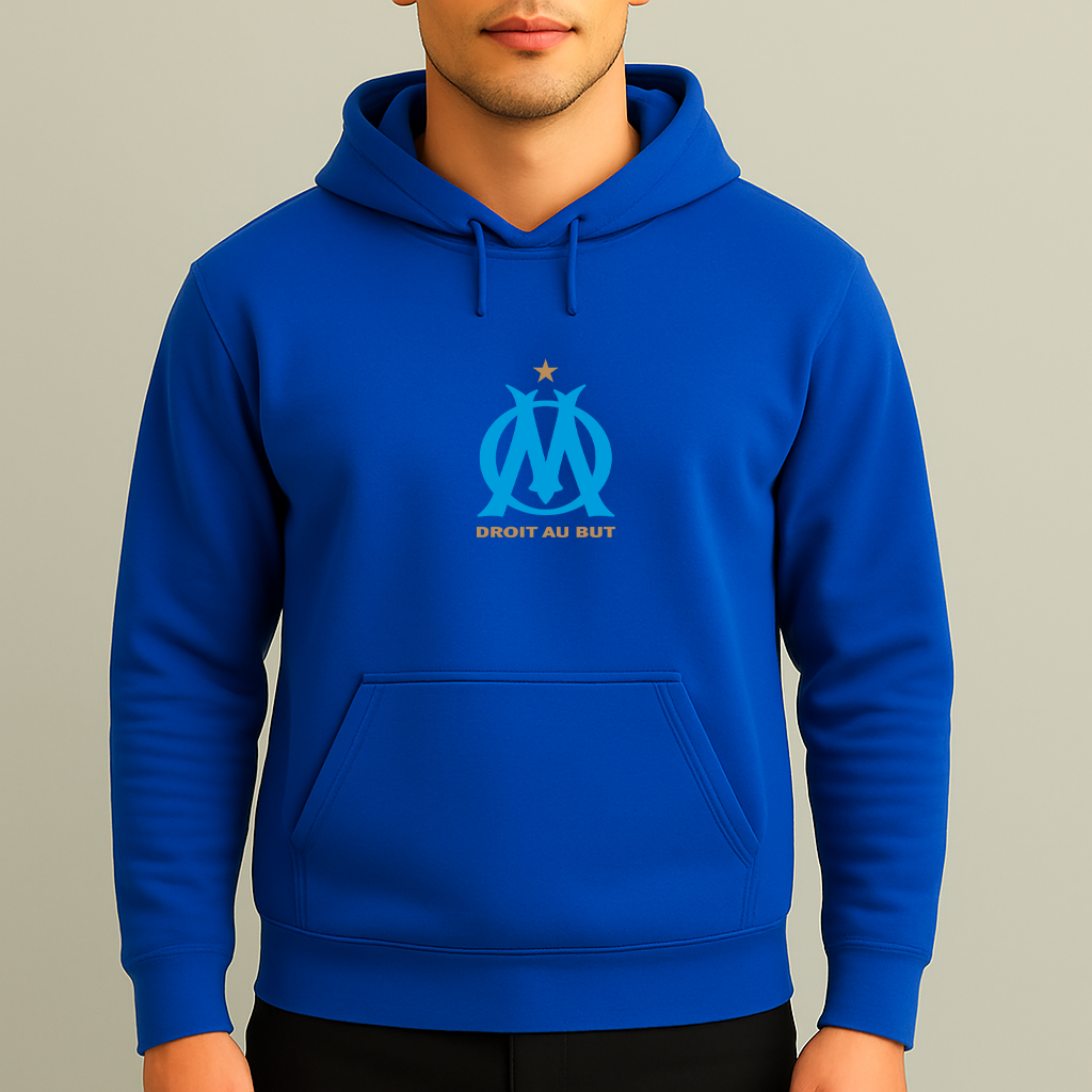 Men's Olympique de Marseille FC Pullover Hoodie