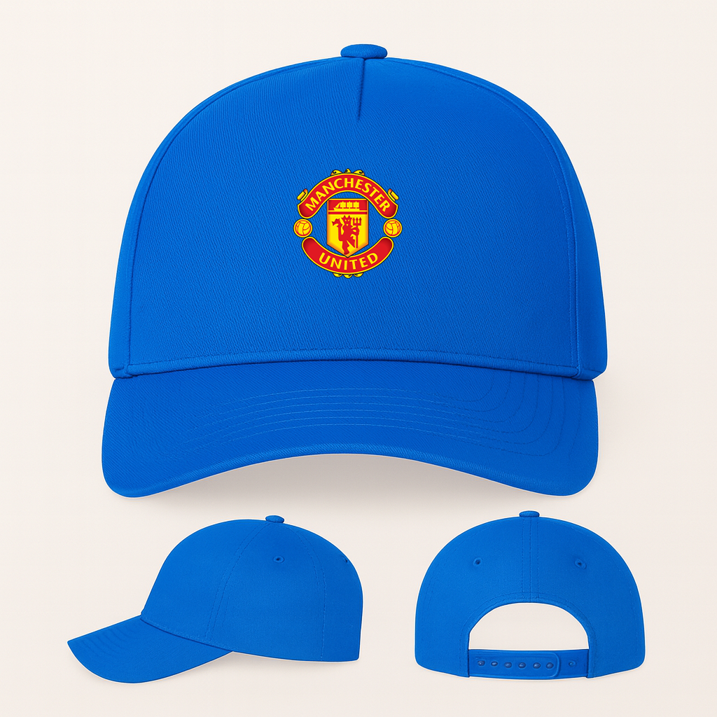 Manchester United Soccer Five Panel Twill Snapback Cap