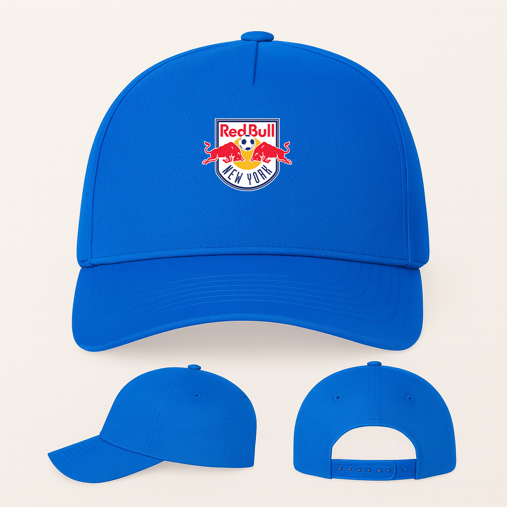 New York Red Bulls FC Five Panel Twill Snapback Cap