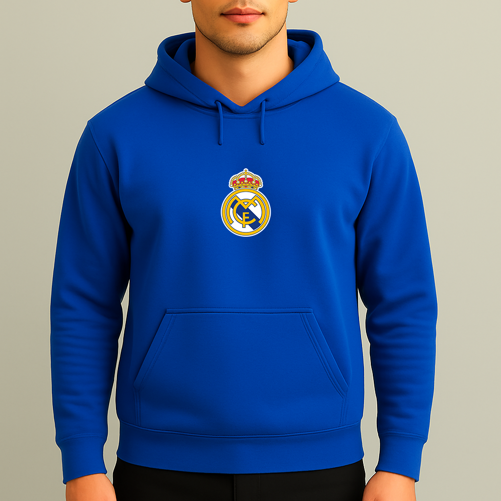 Men’s Real Madrid Soccer Pullover Hoodie