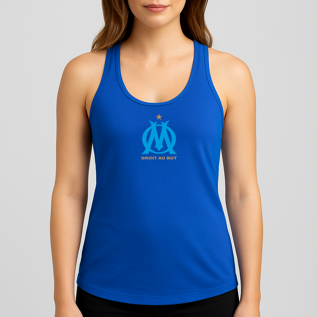 Women's Olympique de Marseille FC Racerback Tank Top