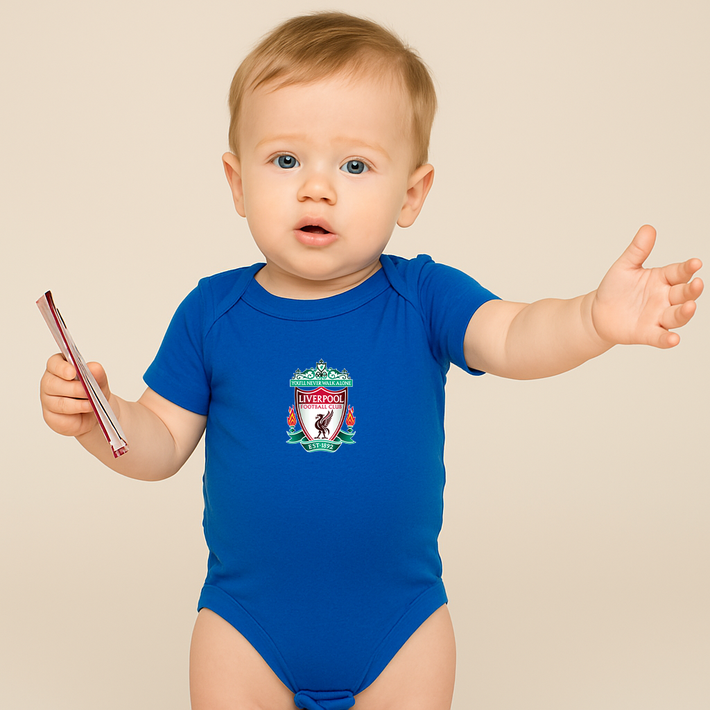 Liverpool Football Club Est.1892 Baby Romper Onesie