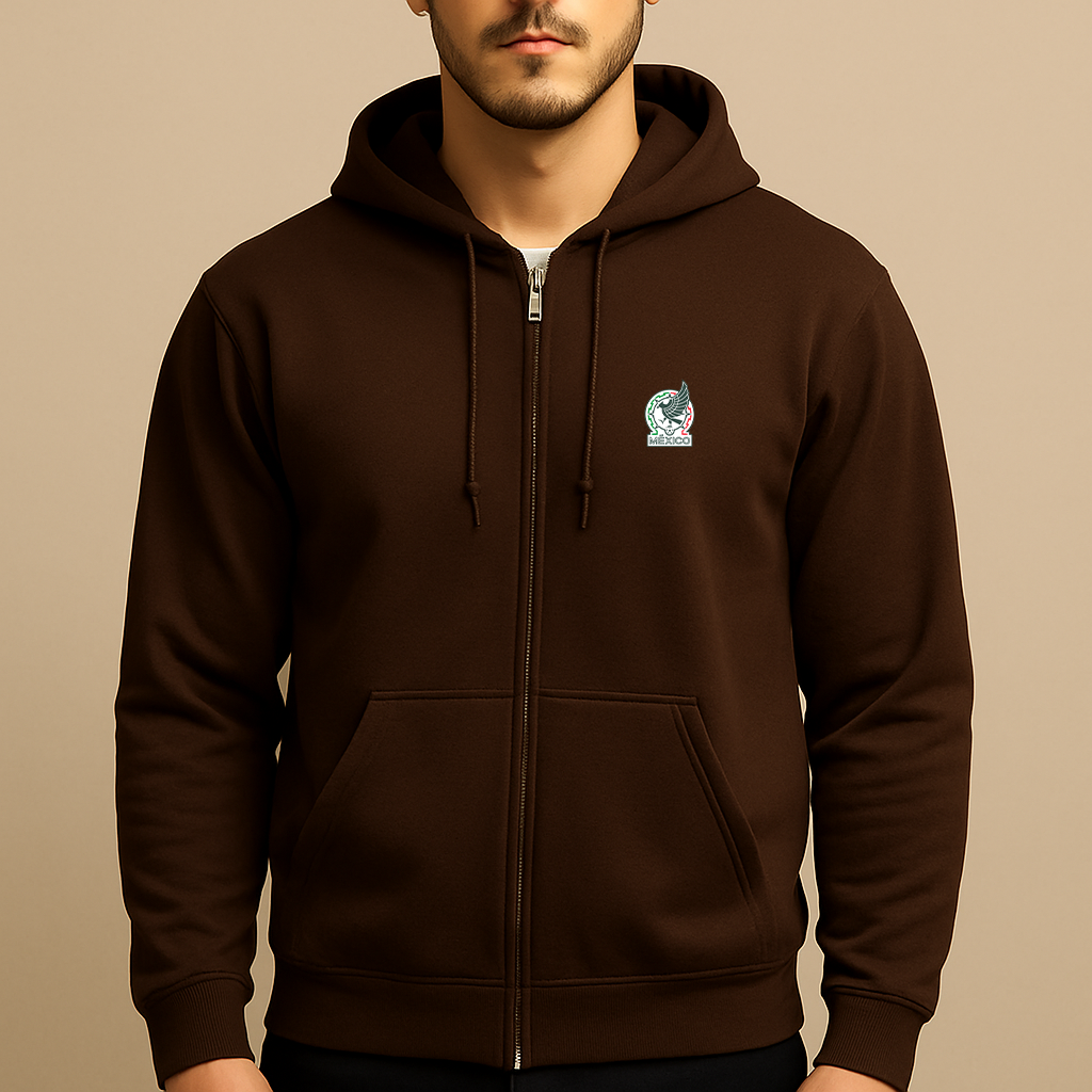 Men’s Mexico Soccer Zipper Hoodie