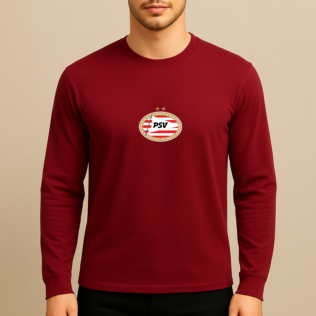 Men's PSV Eindhoven FC Long Sleeve T-Shirt