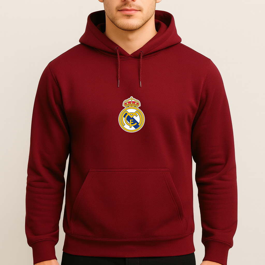 Men’s Real Madrid Soccer Pullover Hoodie
