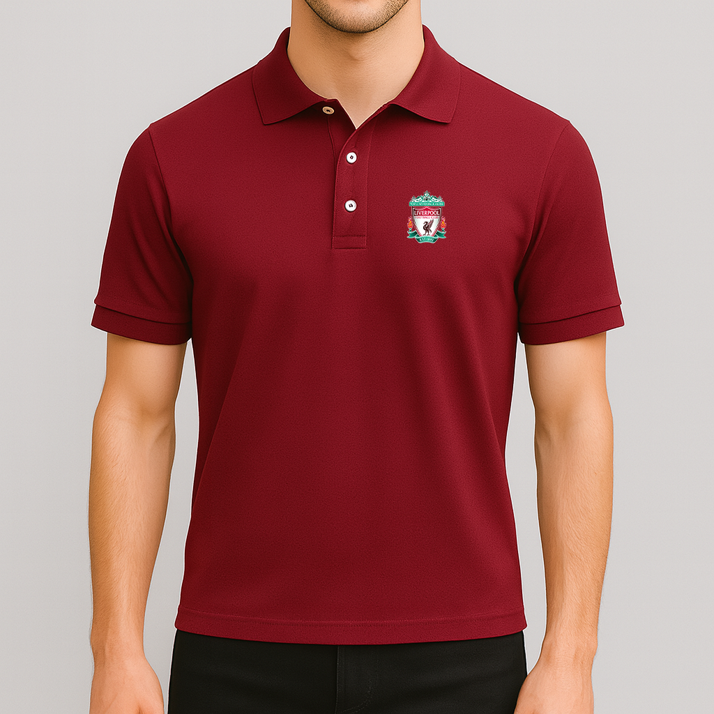 Men's Liverpool Football Club Est.1892 Dry Blend Polo