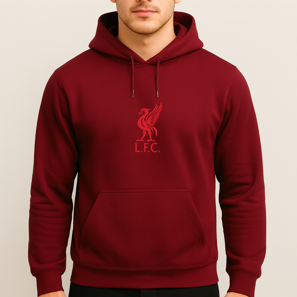 Men's Liverpool L.F.C. Soccer Pullover Hoodie