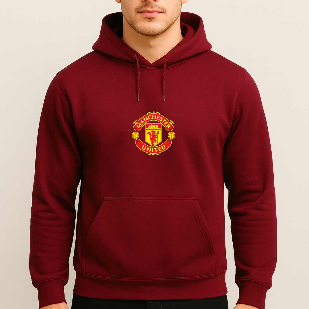 Men’s Manchester United Soccer Pullover Hoodie