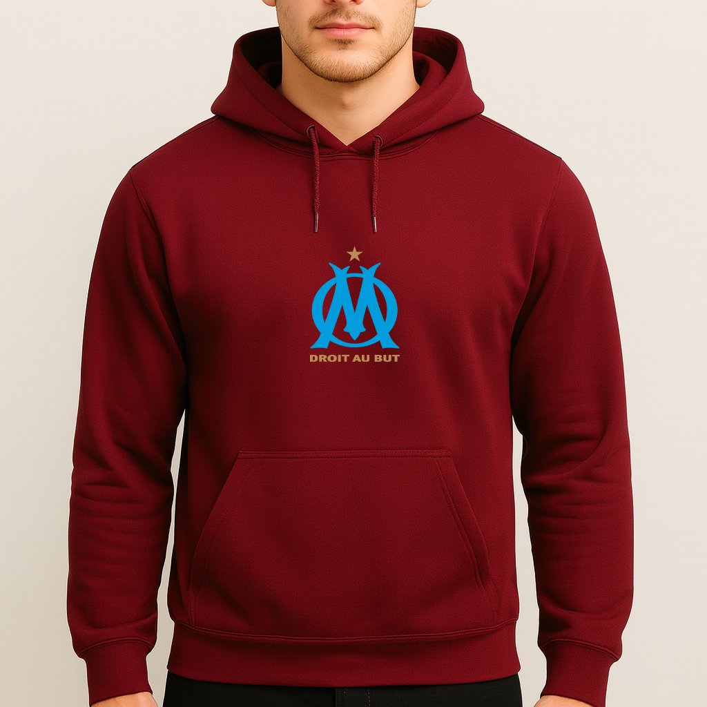 Men's Olympique de Marseille FC Pullover Hoodie