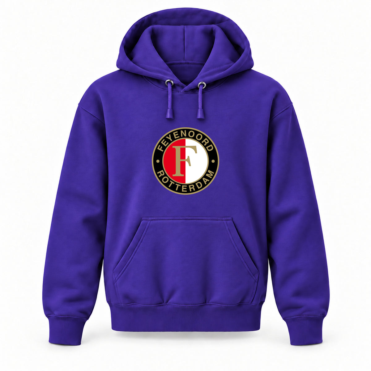 Feyenoord FC - Youth Large Hoodie (Ages 10–12) | Color: Purple