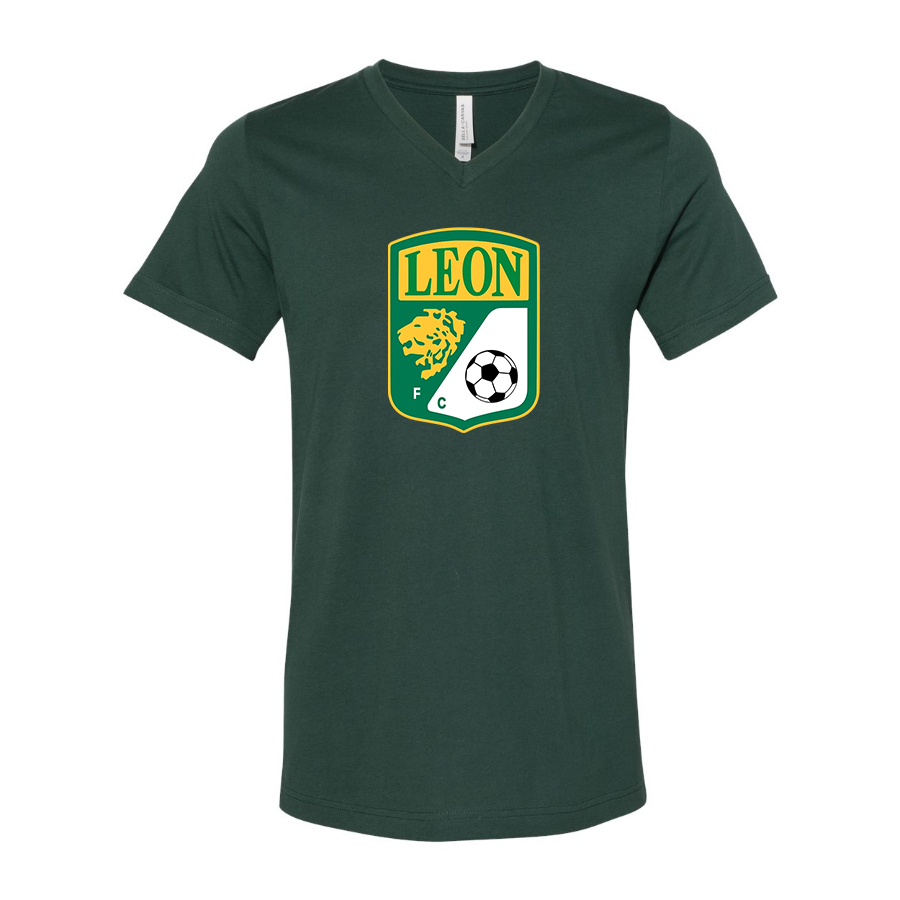 Men’s Leon FC - BELLA + CANVAS - Jersey V-Neck Tee - 3005 (Copy)