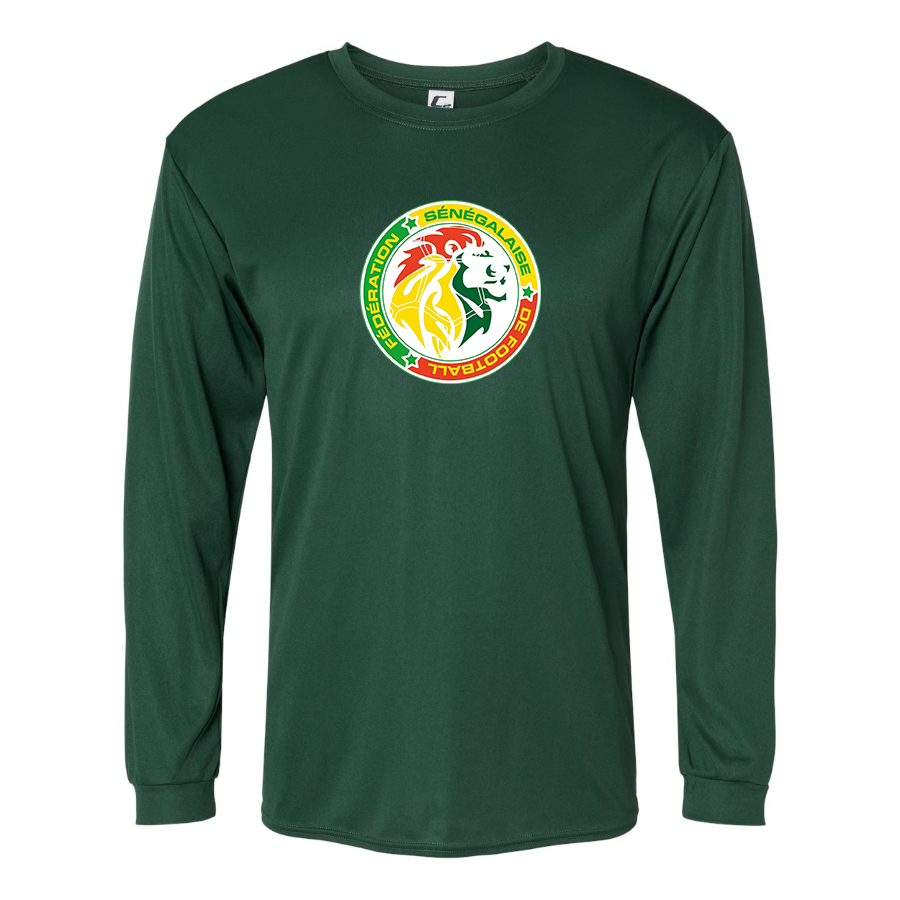 Men’s Senegal National Soccer Team copy - C2 Sport - Performance Long Sleeve T-Shirt - 5104