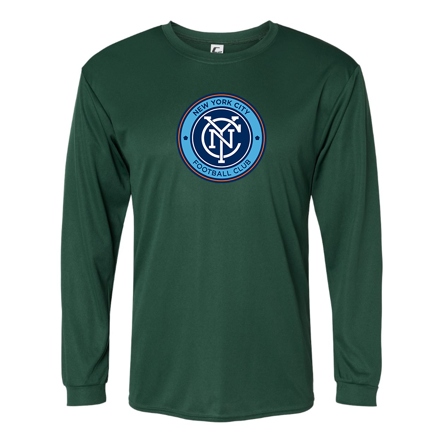Men’s New York City FC - C2 Sport - Performance Long Sleeve T-Shirt - 5104
