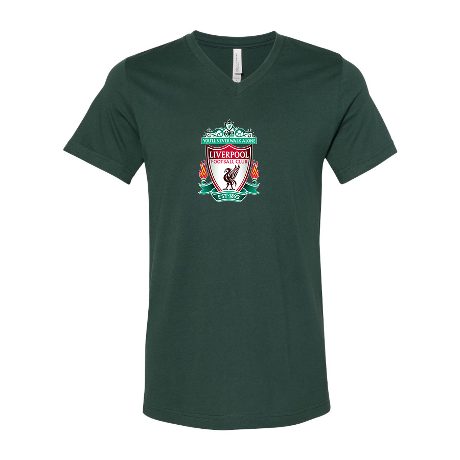 Men’s Liverpool Football Club Est.1892 - BELLA + CANVAS - Jersey V-Neck Tee - 3005