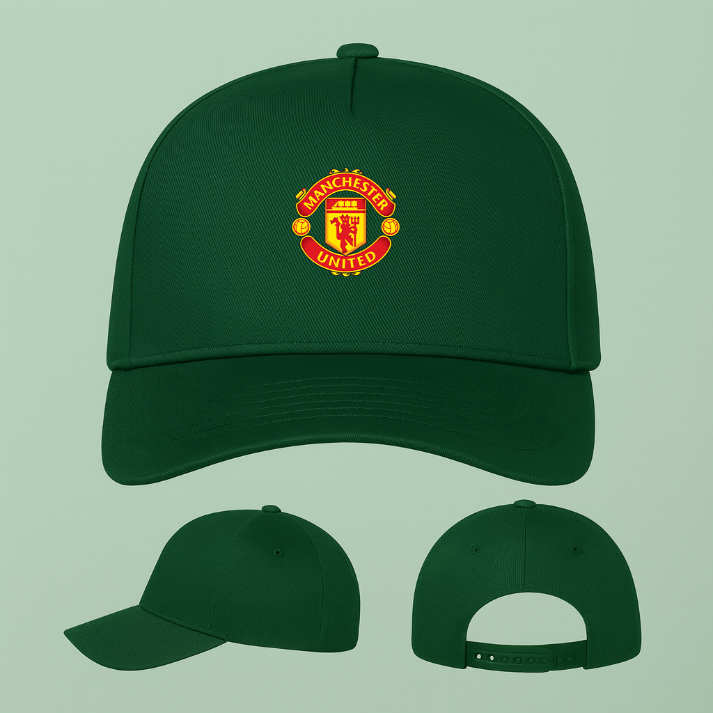 Manchester United Soccer Five Panel Twill Snapback Cap