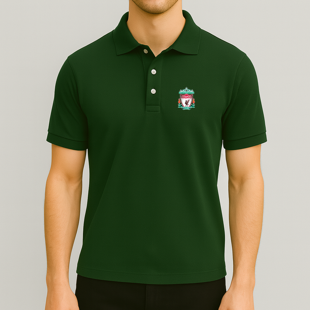 Men's Liverpool Football Club Est.1892 Dry Blend Polo