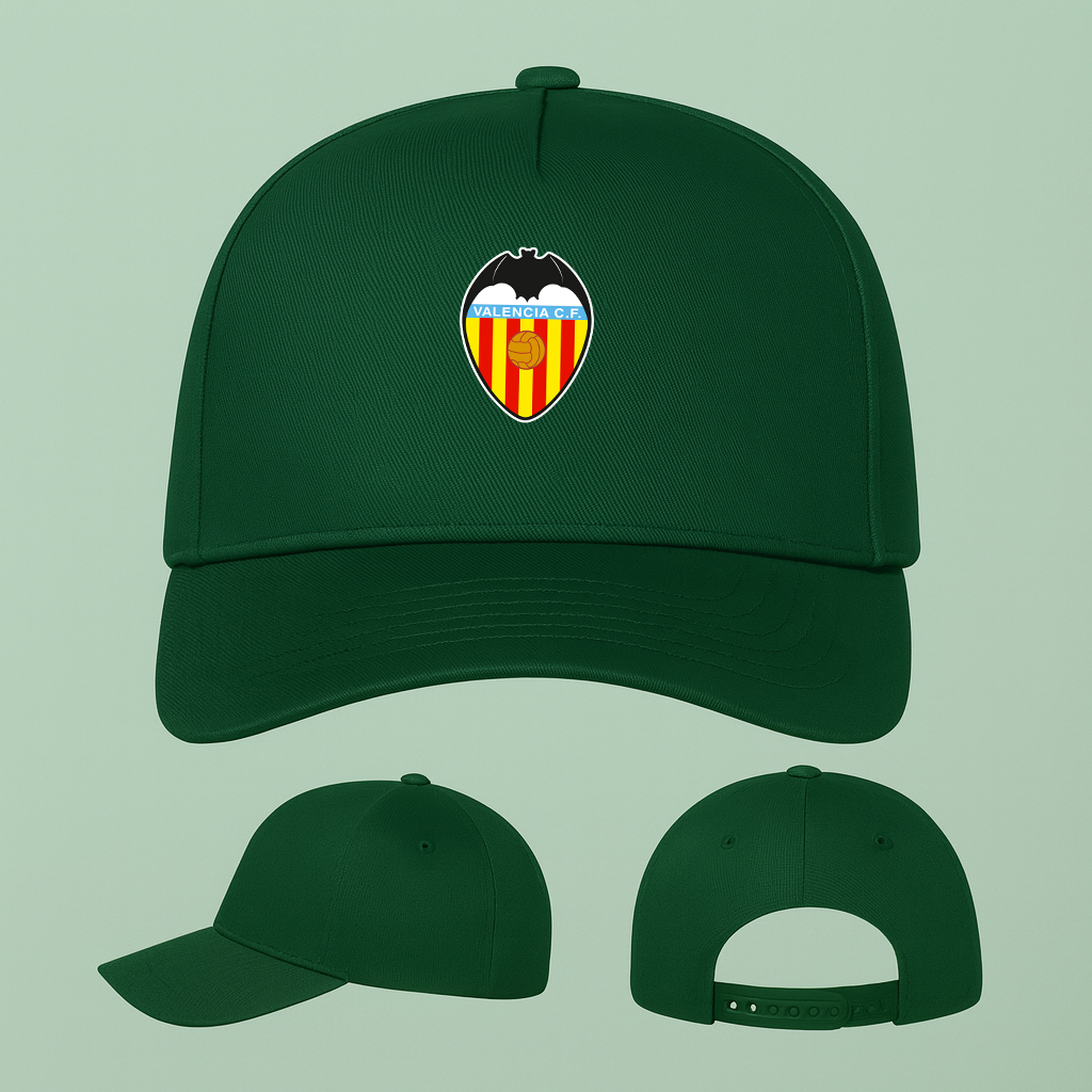 Valencia FC Five Panel Twill Snapback Cap