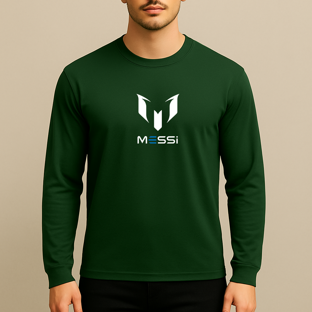 Men's Lionel Messi Air Messi Soccer Long Sleeve T-Shirt
