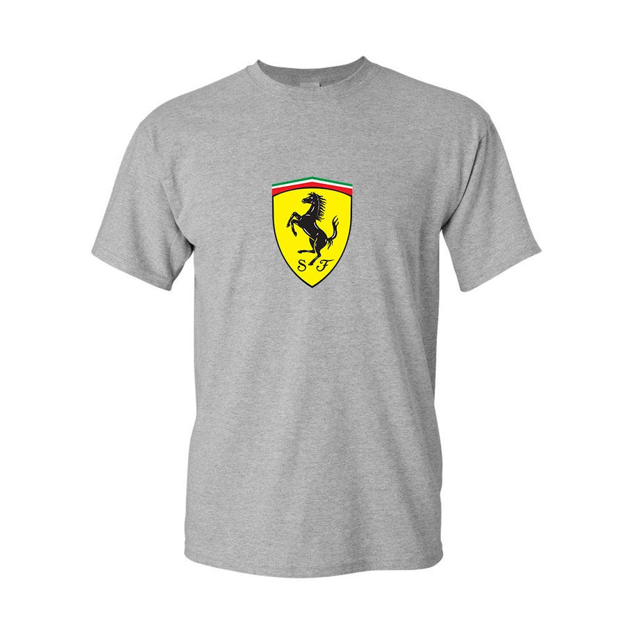 Men’s Ferrari Motorsport Car Cotton T-Shirt