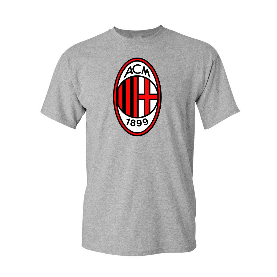Youth Kids AC Milan Soccer Cotton T-Shirt