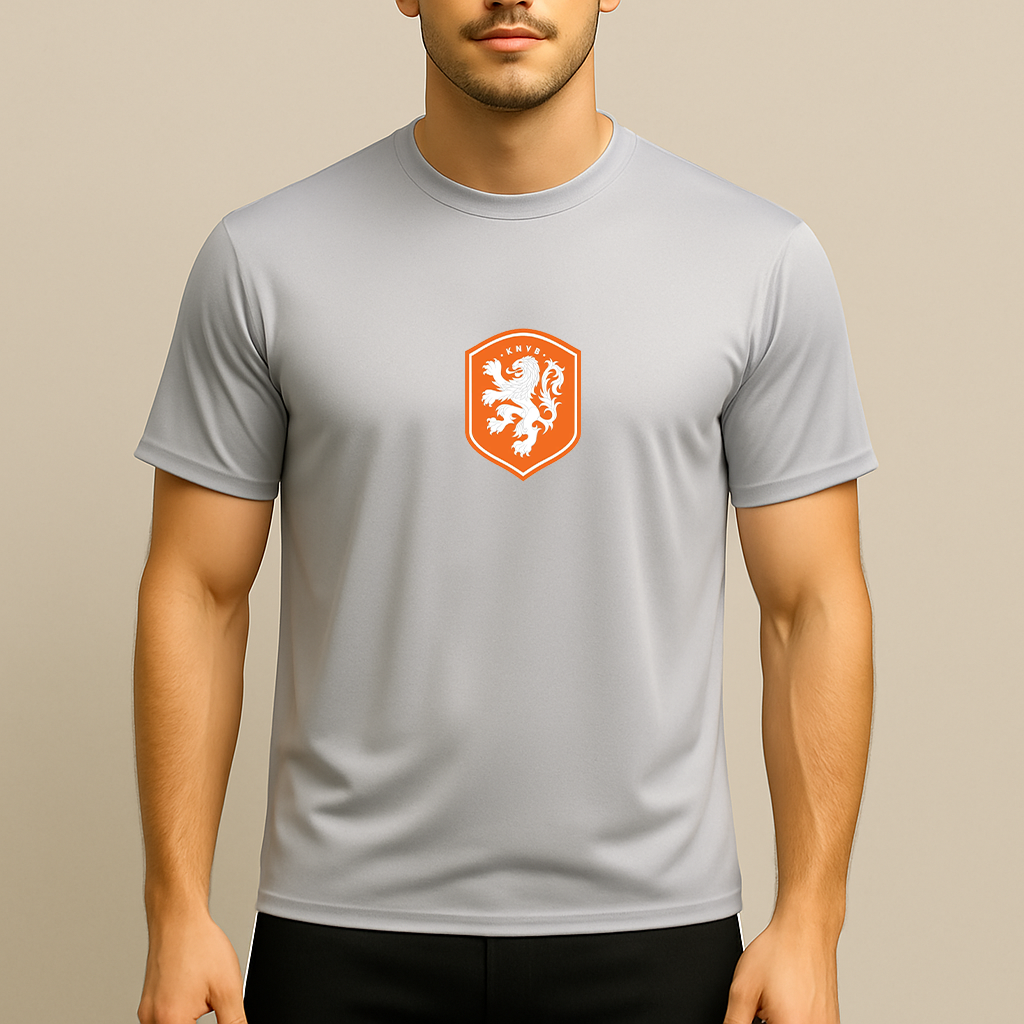 Men's Netherlands National Soccer Team Polyester T-Shirt