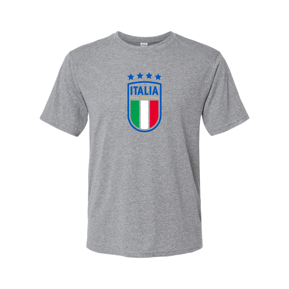 Men's Italy National Soccer Performance T-Shirt