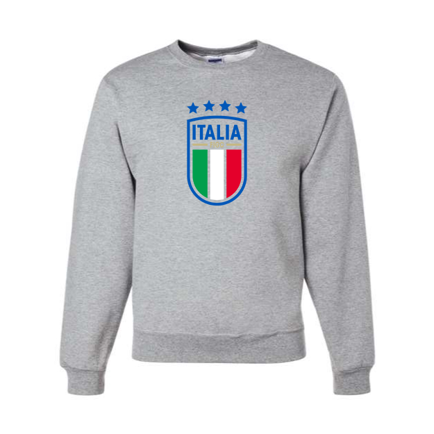 Men's Italy National Soccer Crewneck Sweatshirt