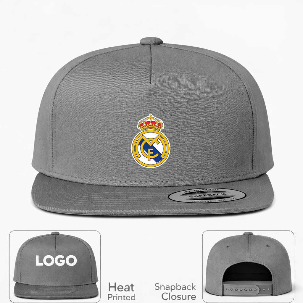 Real Madrid Soccer Snapback Hat
